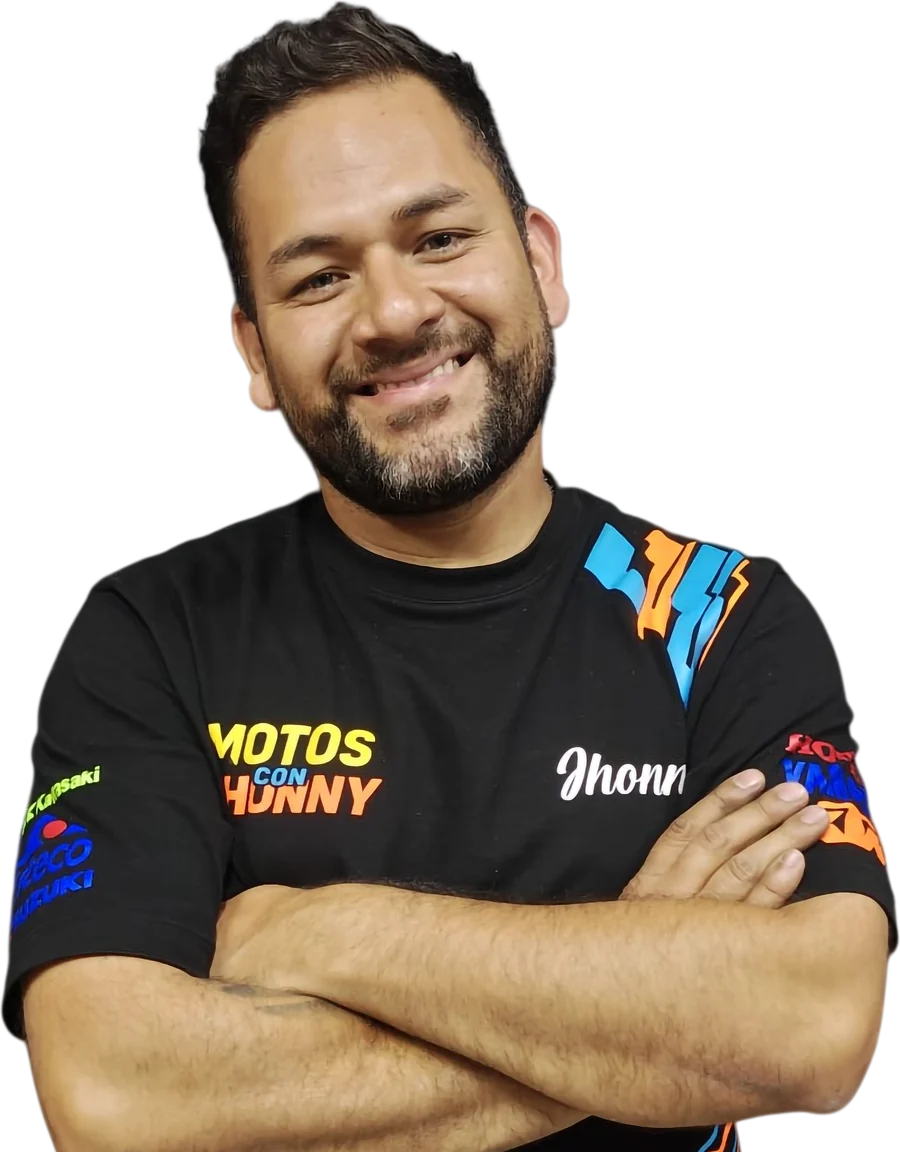 Jhonny, dueño de Motos con Jhonny